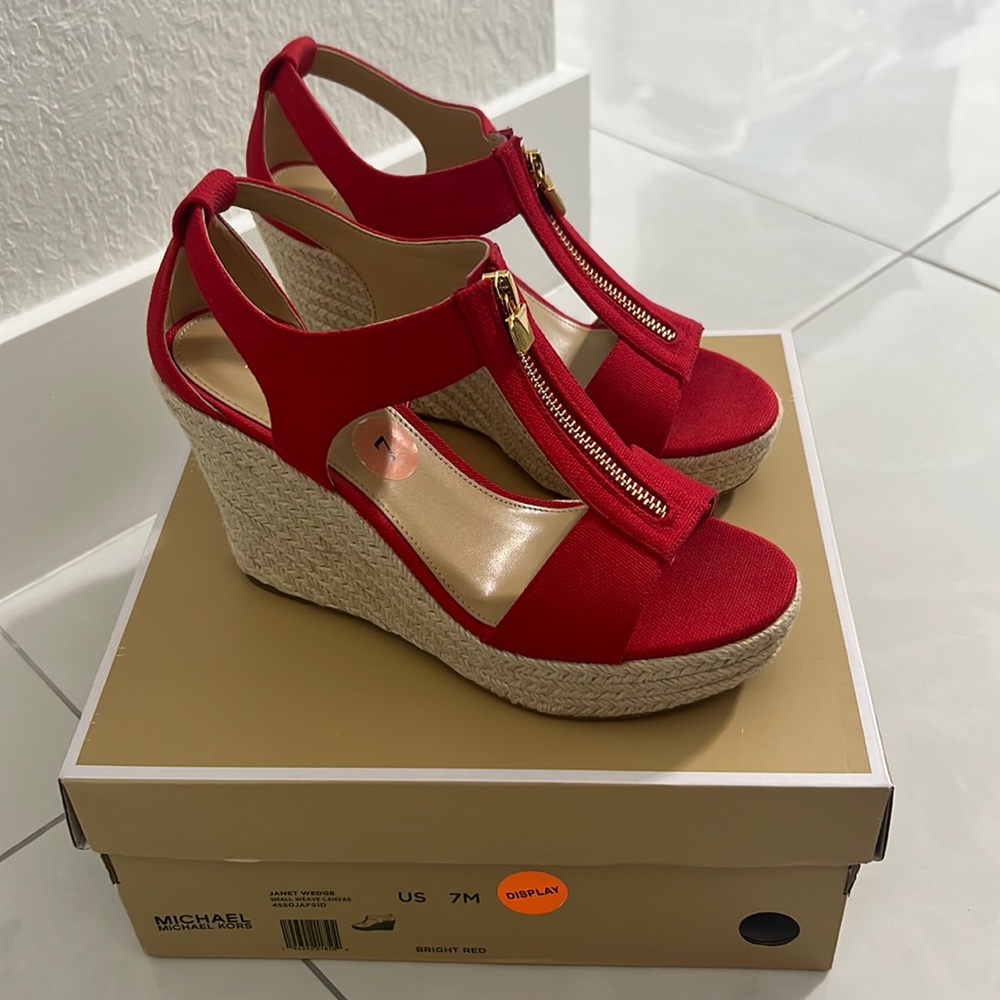Michael Kors Janet Wedge Sandal
